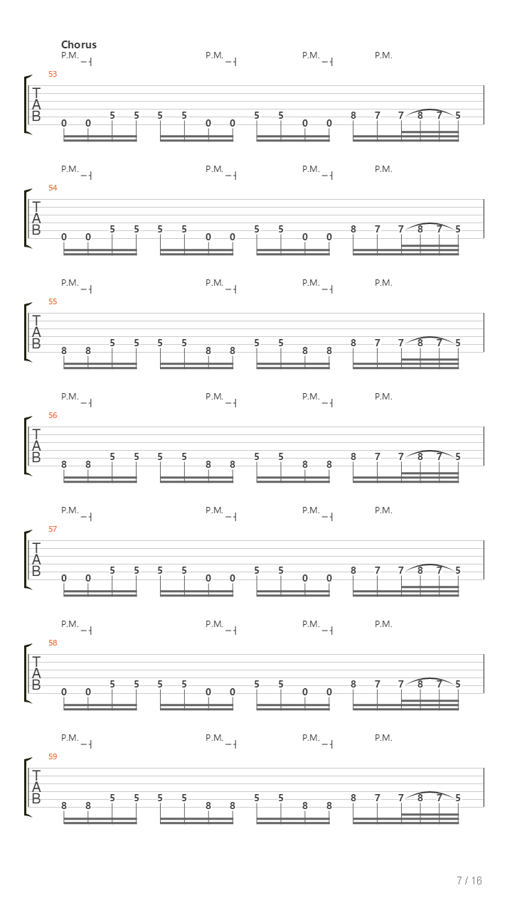 Voices吉他谱