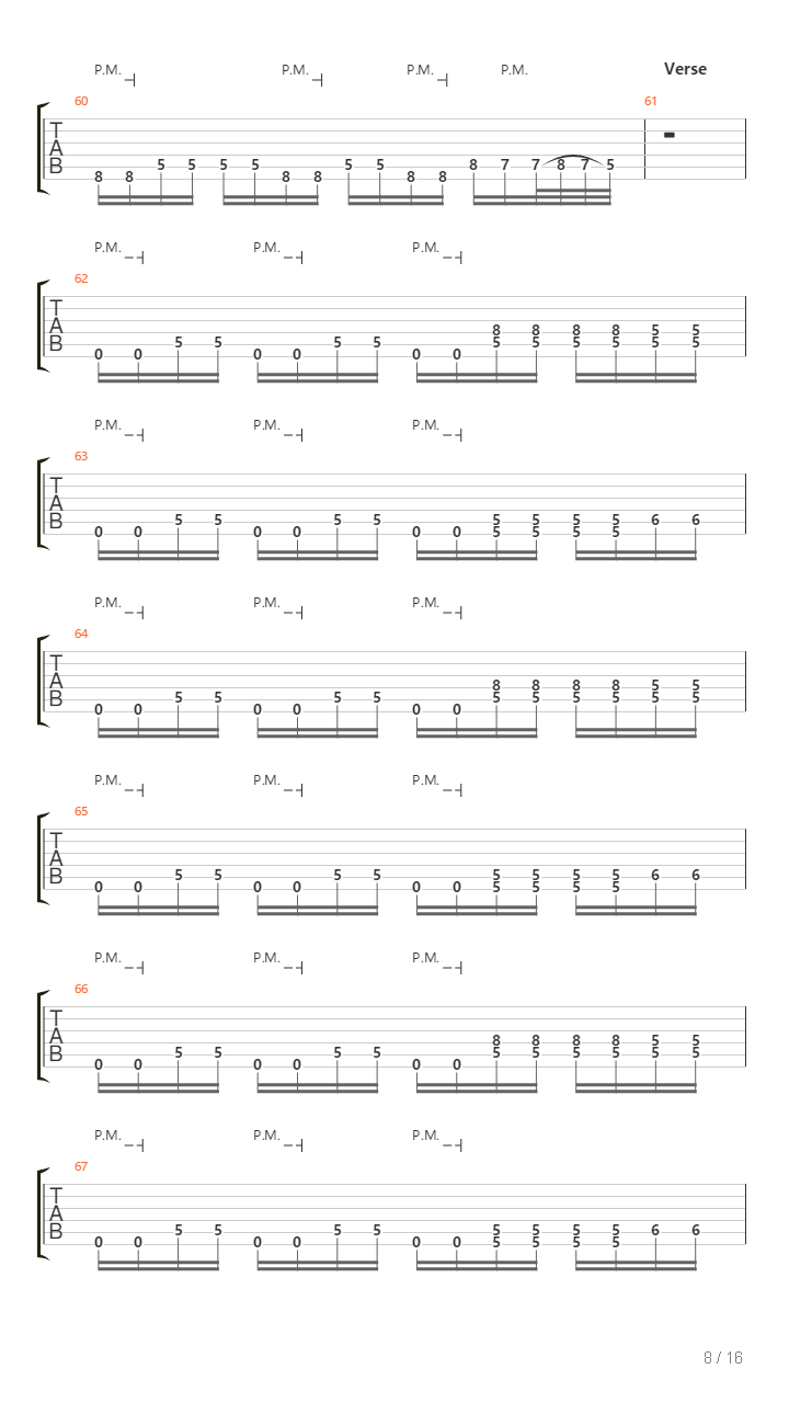 Voices吉他谱