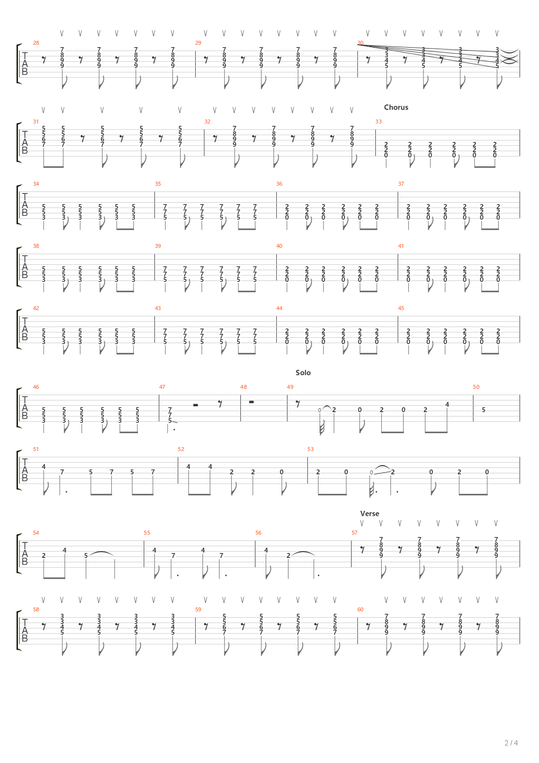 Nightbus吉他谱