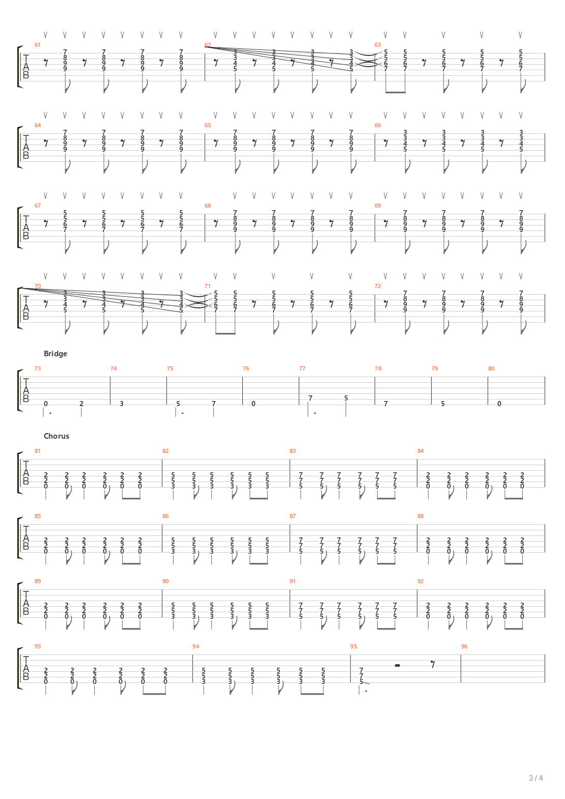 Nightbus吉他谱