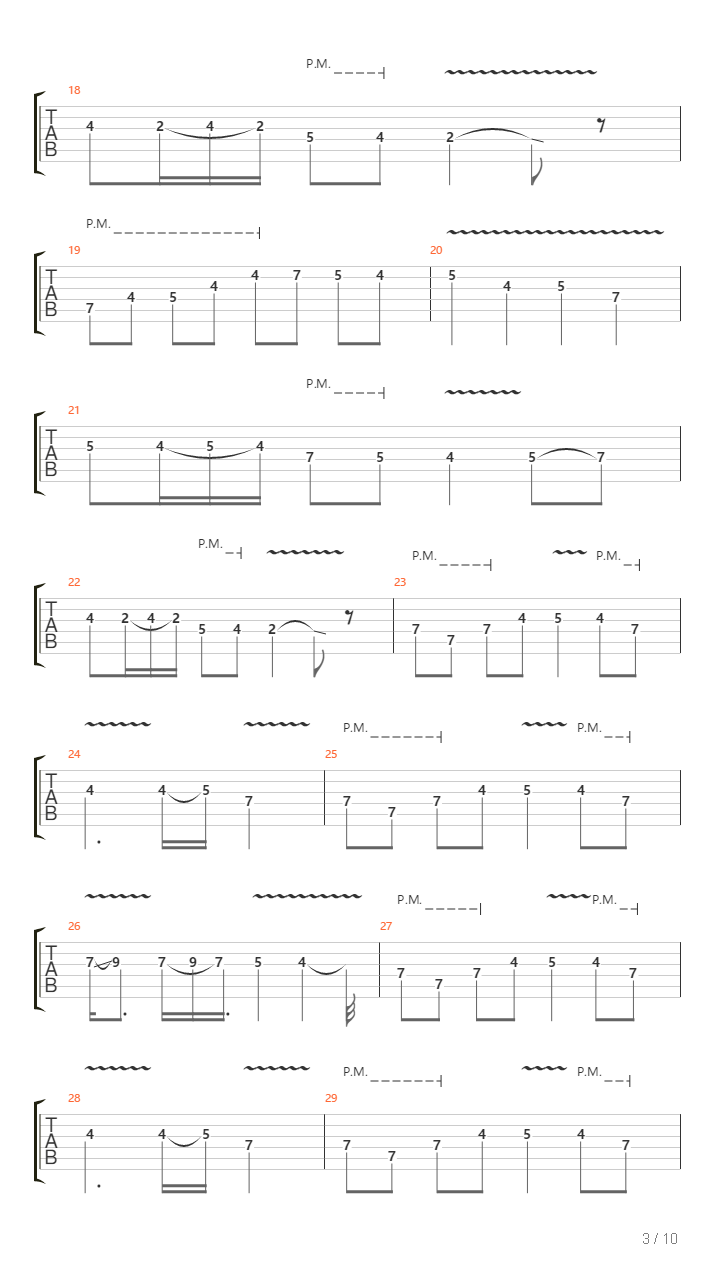 Symphonic Pandemonium吉他谱