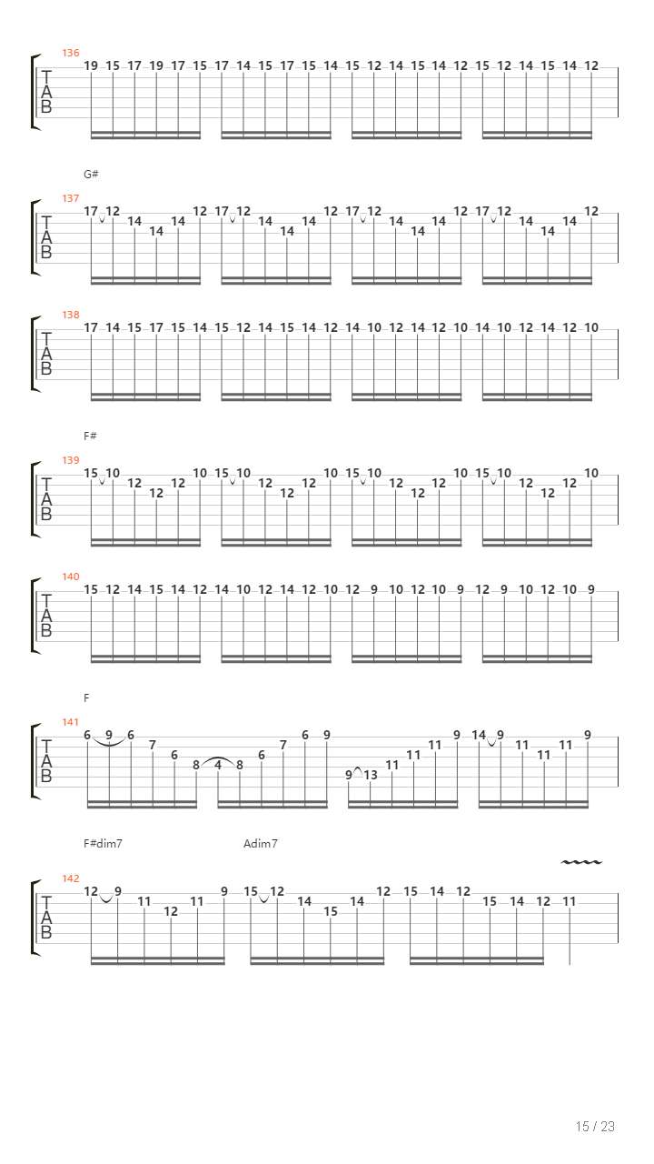 The Dance Of Kashani吉他谱