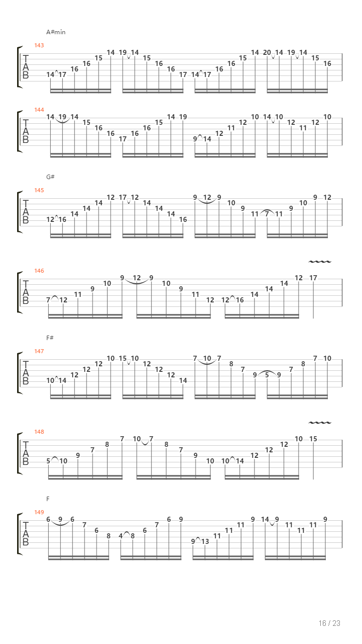 The Dance Of Kashani吉他谱