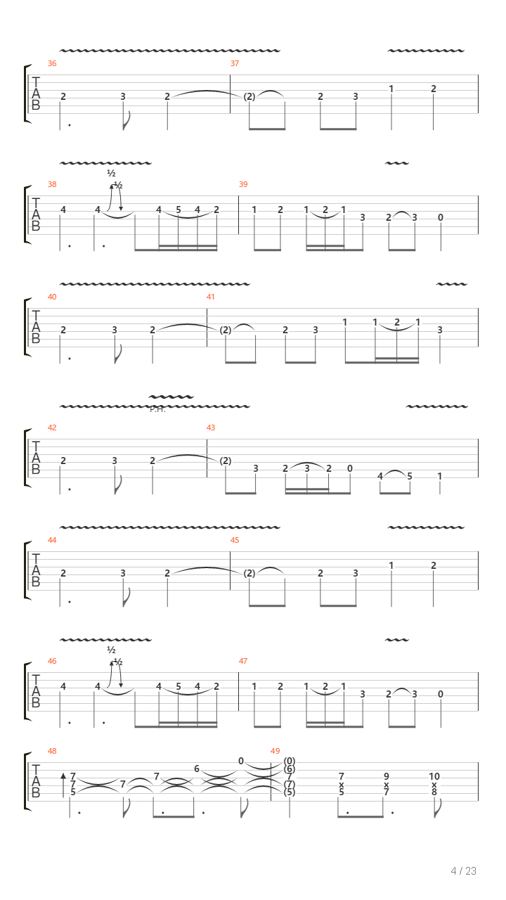 The Dance Of Kashani吉他谱