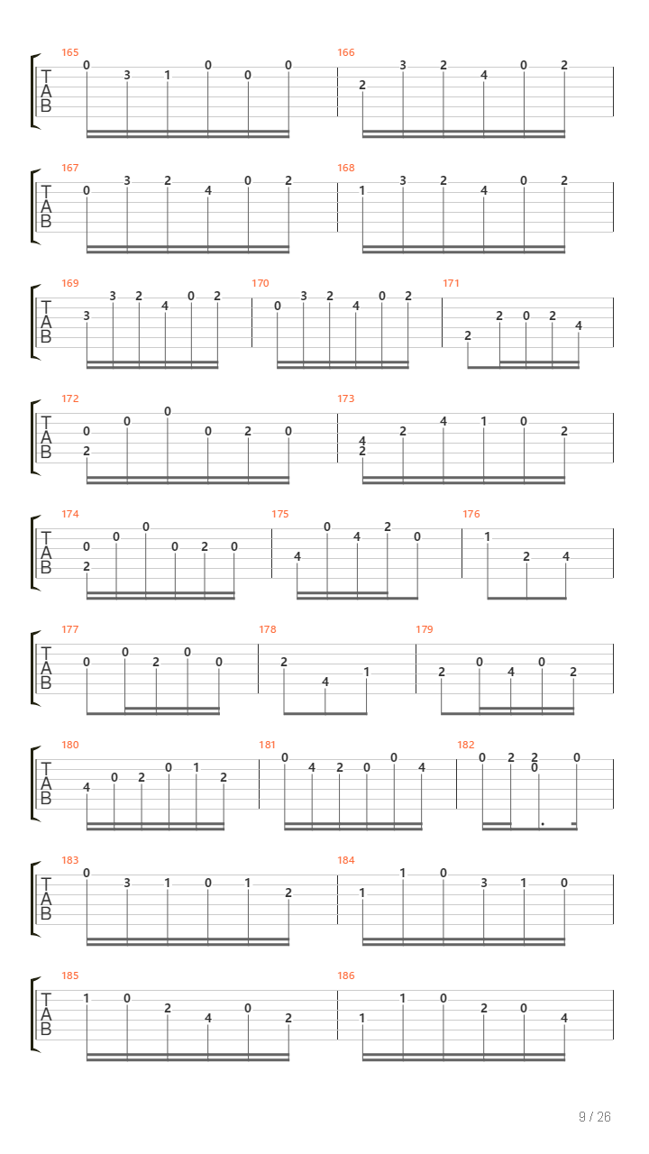 Cello Suite No 5吉他谱