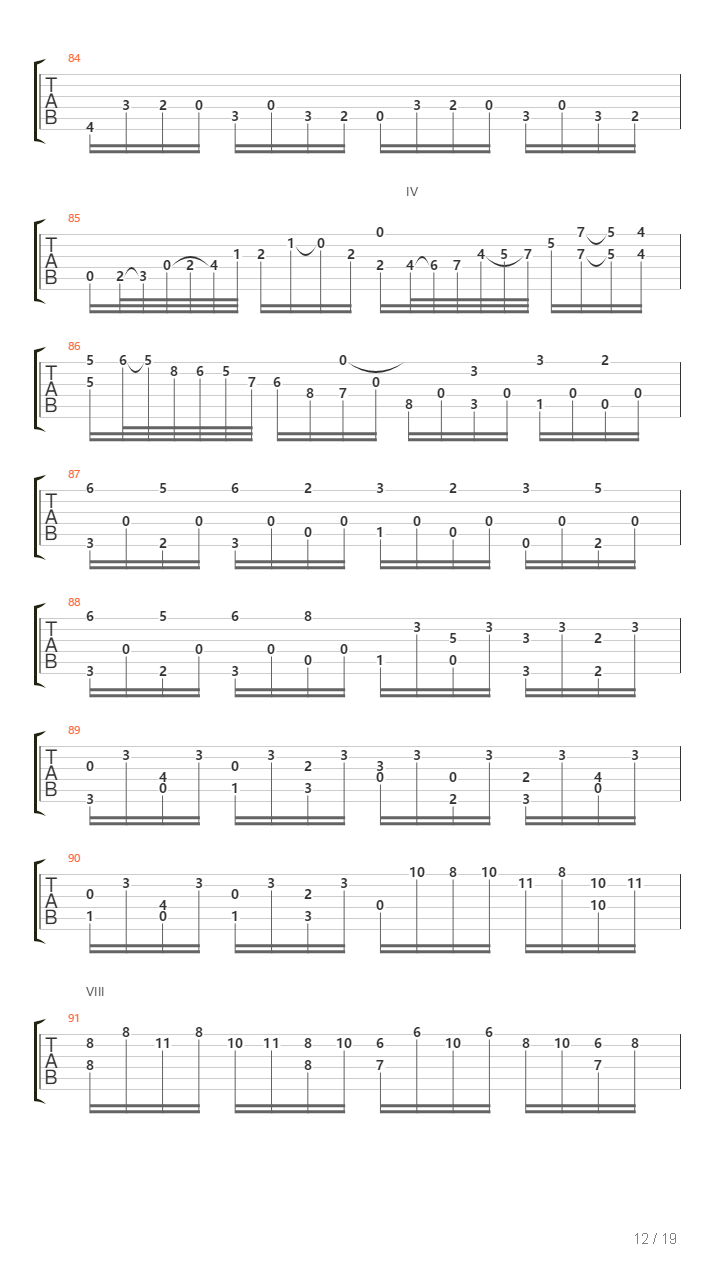 Toccata And Fugue In D Minor吉他谱