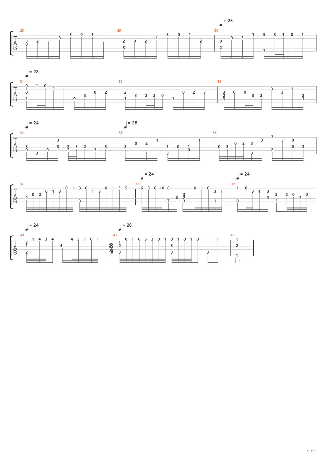 Violin Sonata No 3 Bwv 1005 Largo吉他谱