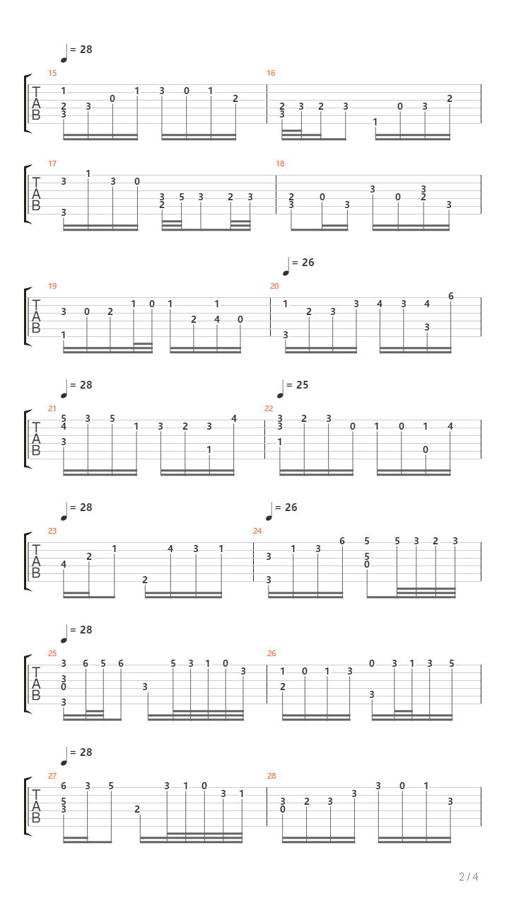 Violin Sonata No 3 Bwv 1005 Largo吉他谱