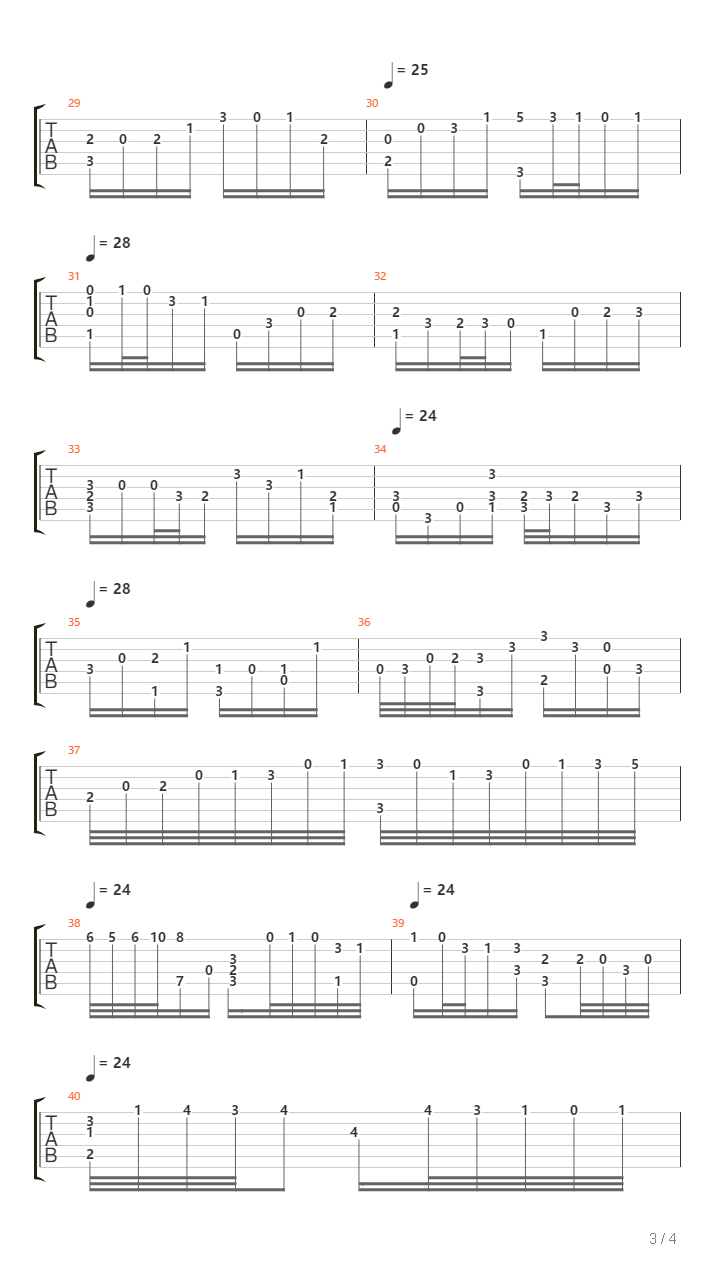 Violin Sonata No 3 Bwv 1005 Largo吉他谱