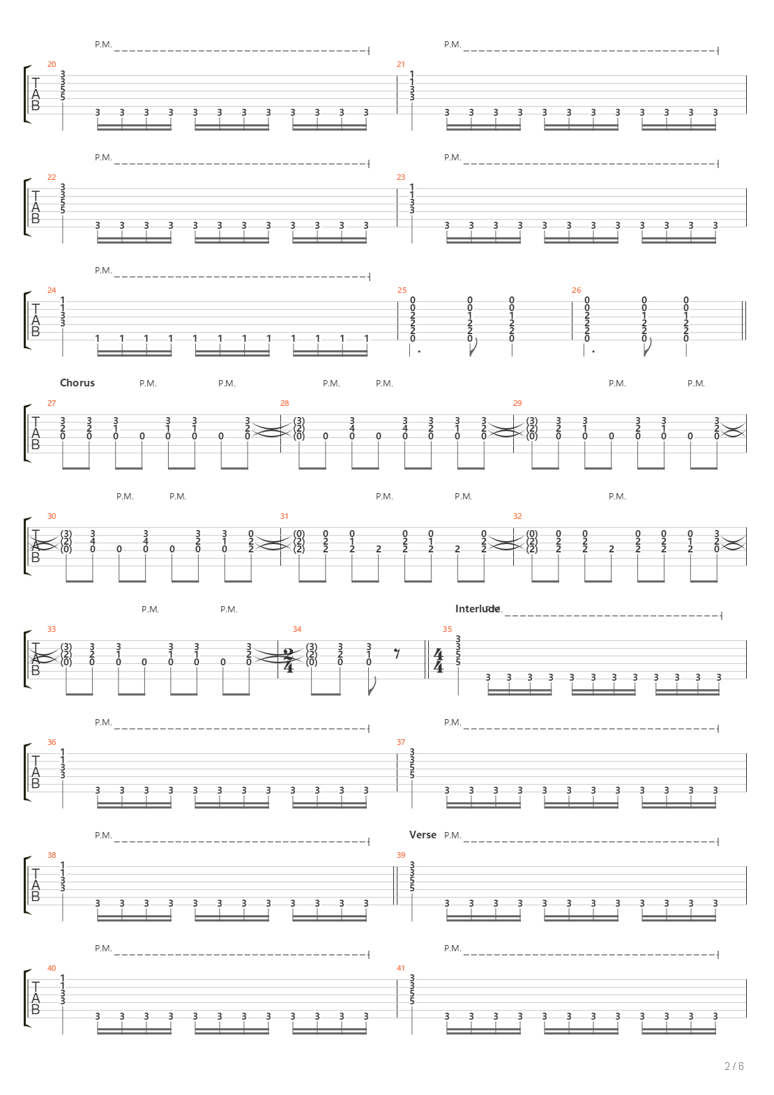 Chain Reaction吉他谱