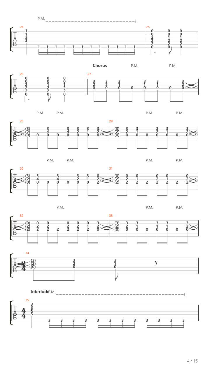 Chain Reaction吉他谱