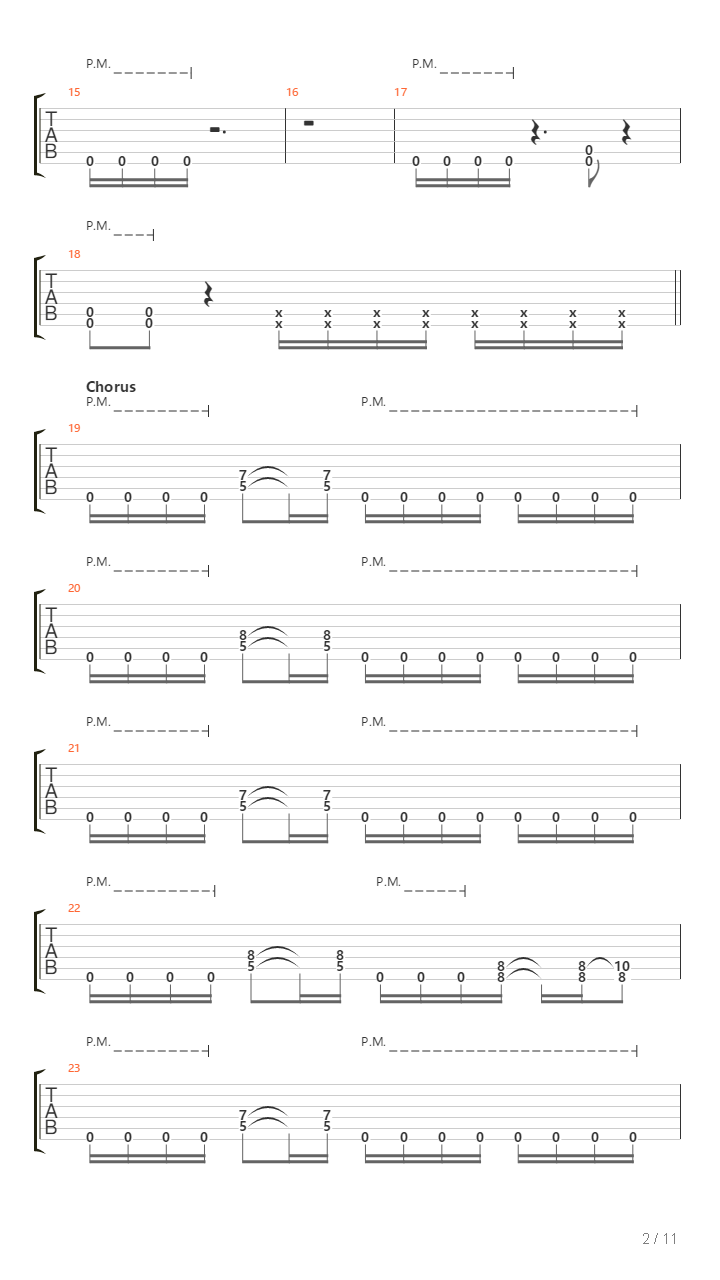 My Train Of Thoughts吉他谱