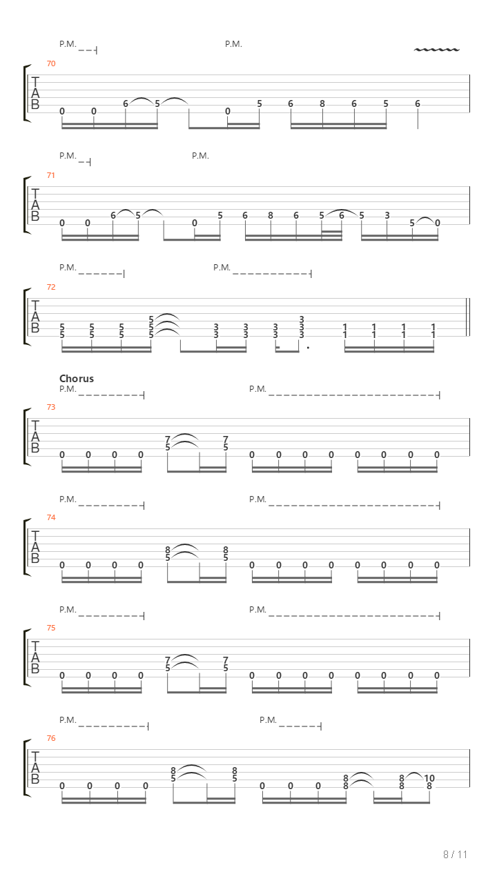 My Train Of Thoughts吉他谱