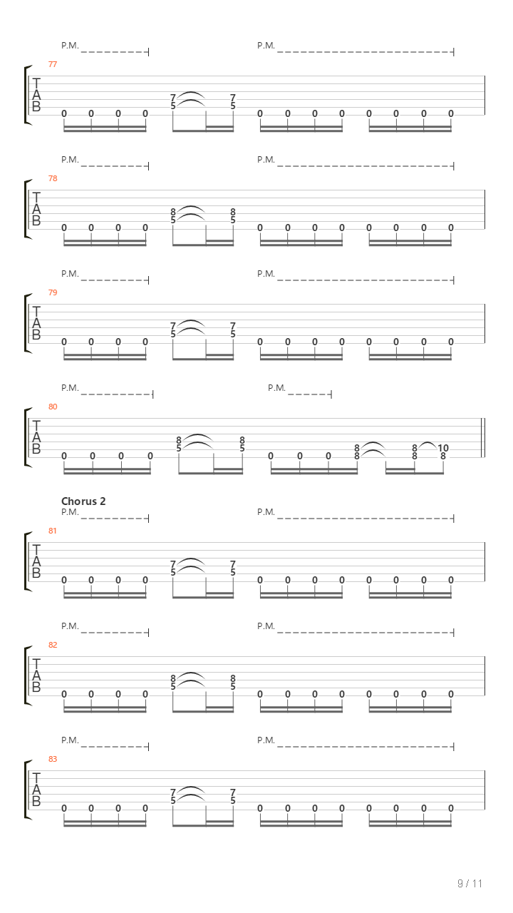 My Train Of Thoughts吉他谱