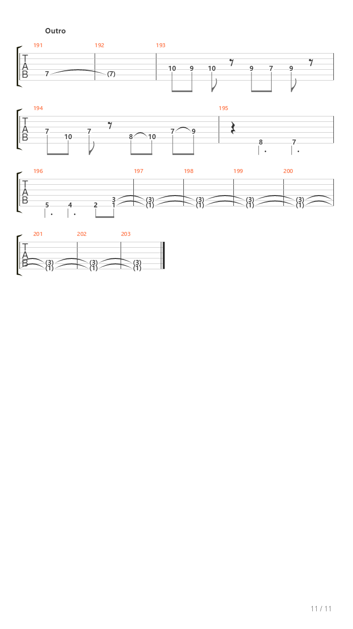 The Inquisitor吉他谱