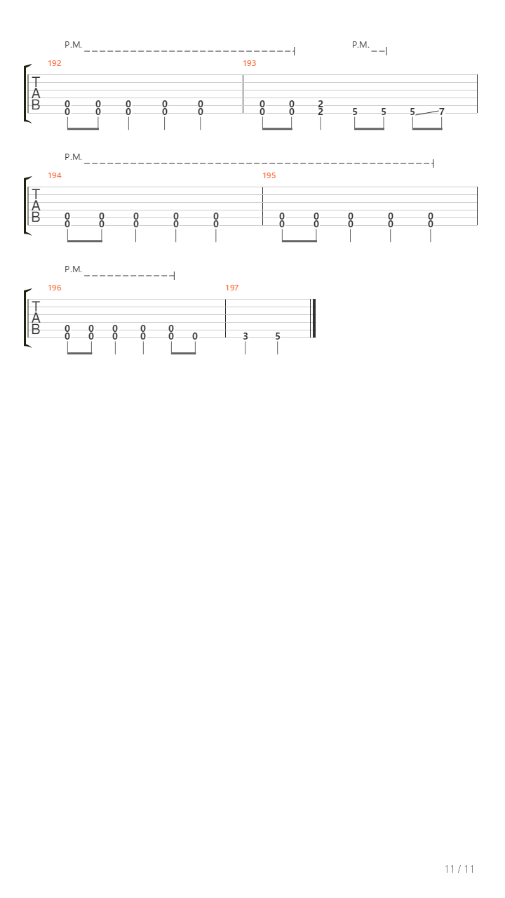 The Mourning After Carry On吉他谱