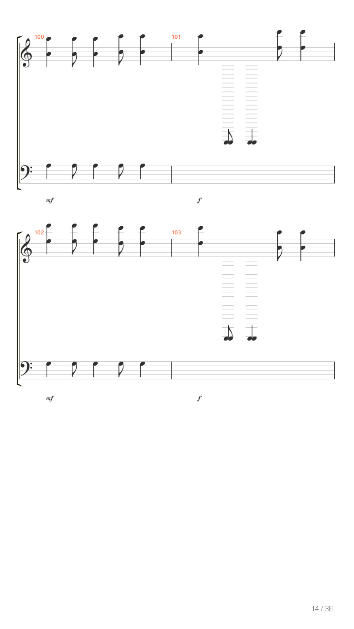 Seele In Not吉他谱