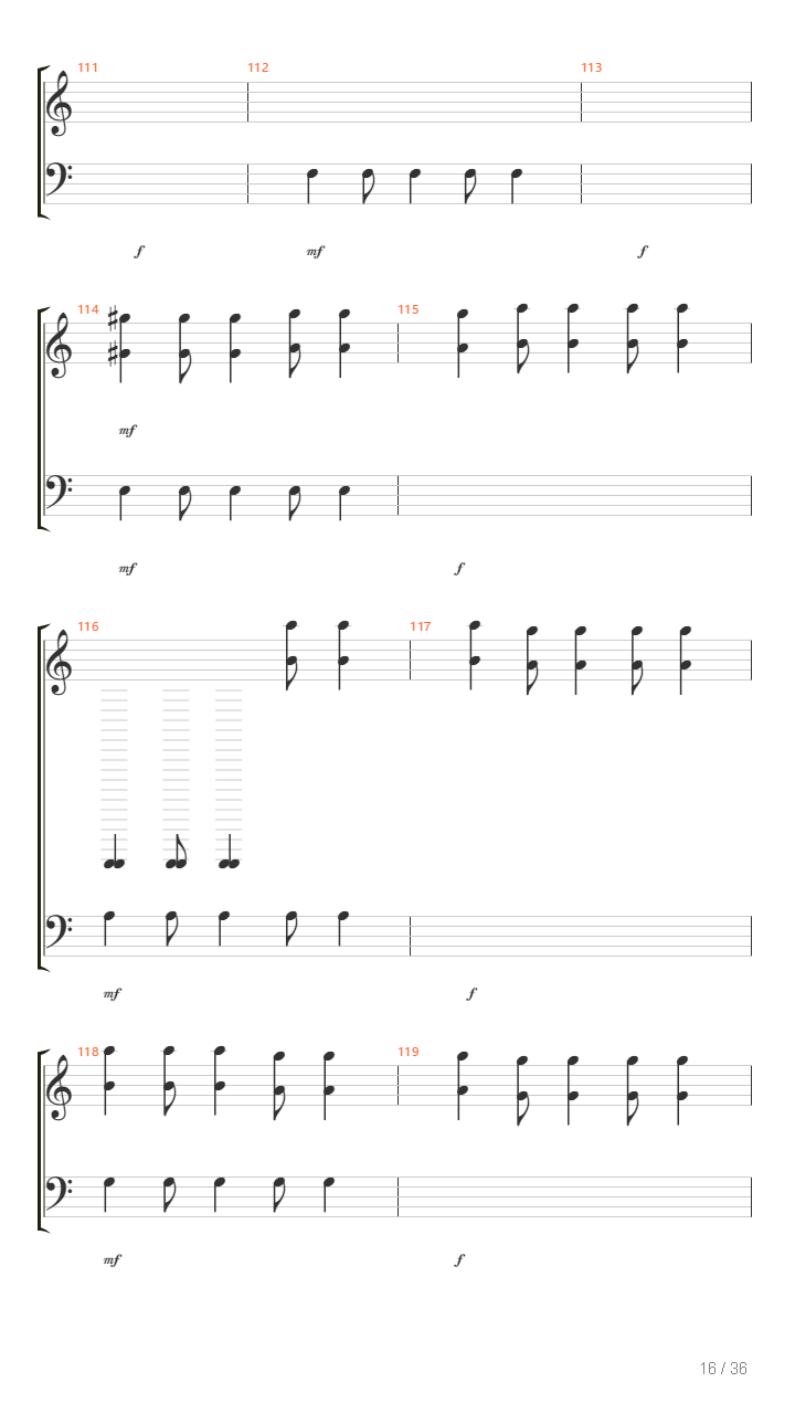 Seele In Not吉他谱
