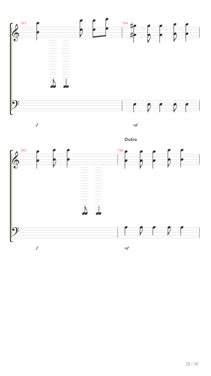 Seele In Not吉他谱