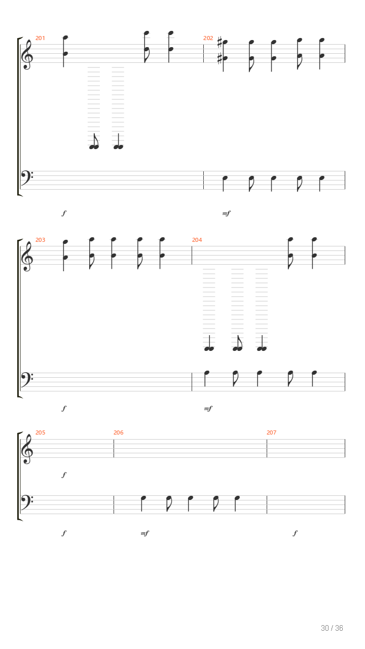 Seele In Not吉他谱