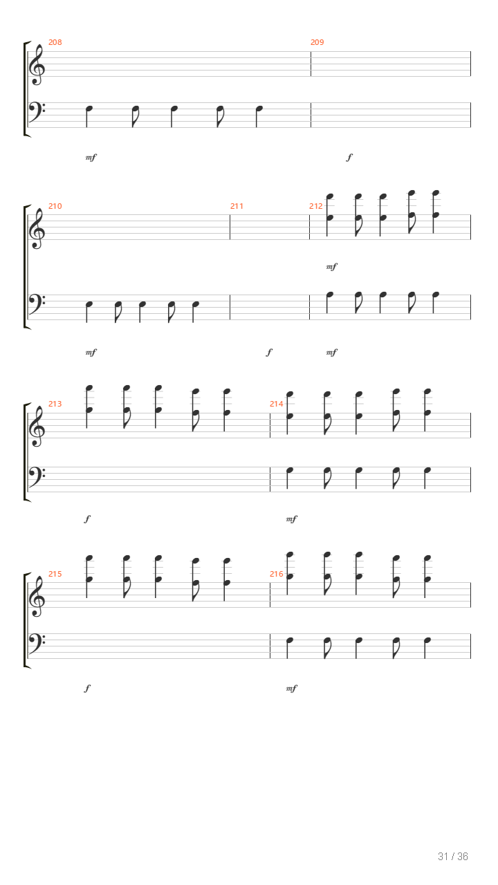 Seele In Not吉他谱