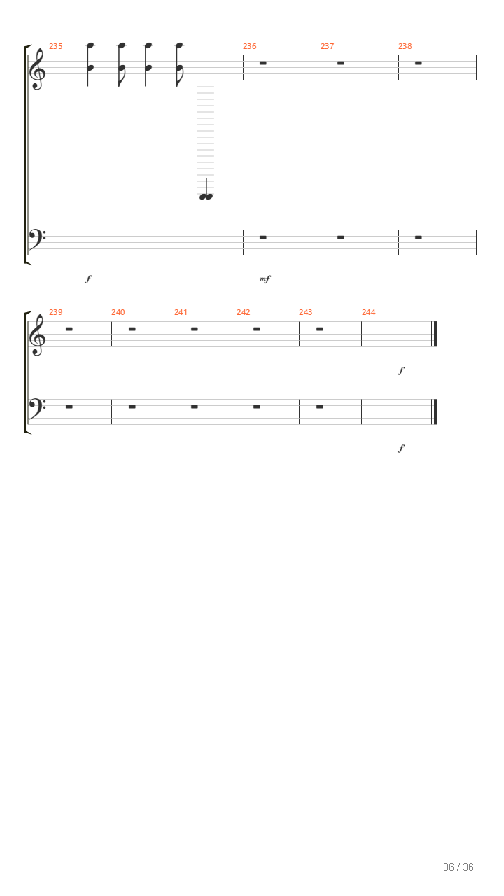 Seele In Not吉他谱