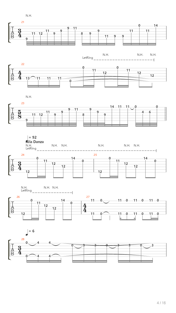 Sonata Para Guitarra Sola I Fandangos Y Boleros吉他谱