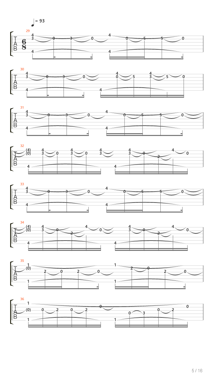 Sonata Para Guitarra Sola I Fandangos Y Boleros吉他谱