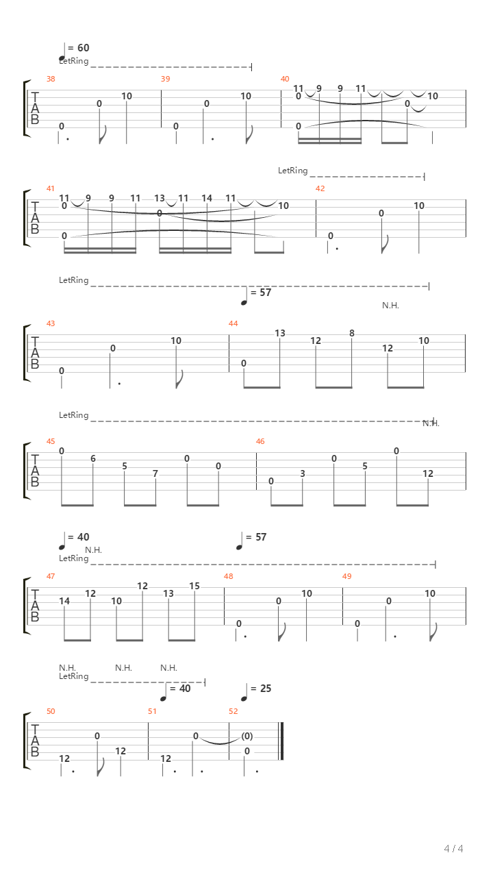 Sonata Para Guitarra Sola Ii Sarabanda De Scriabin吉他谱