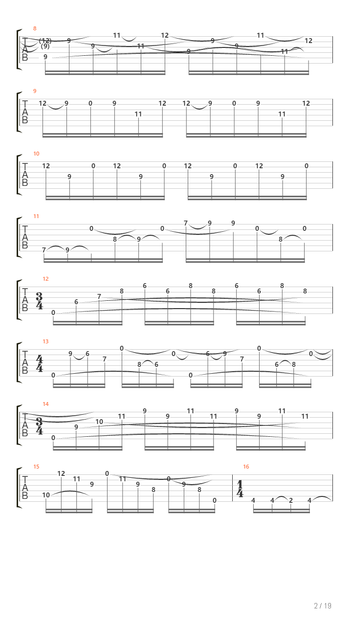 Sonata Para Guitarra Sola Iii La Toccata De Pasquini吉他谱