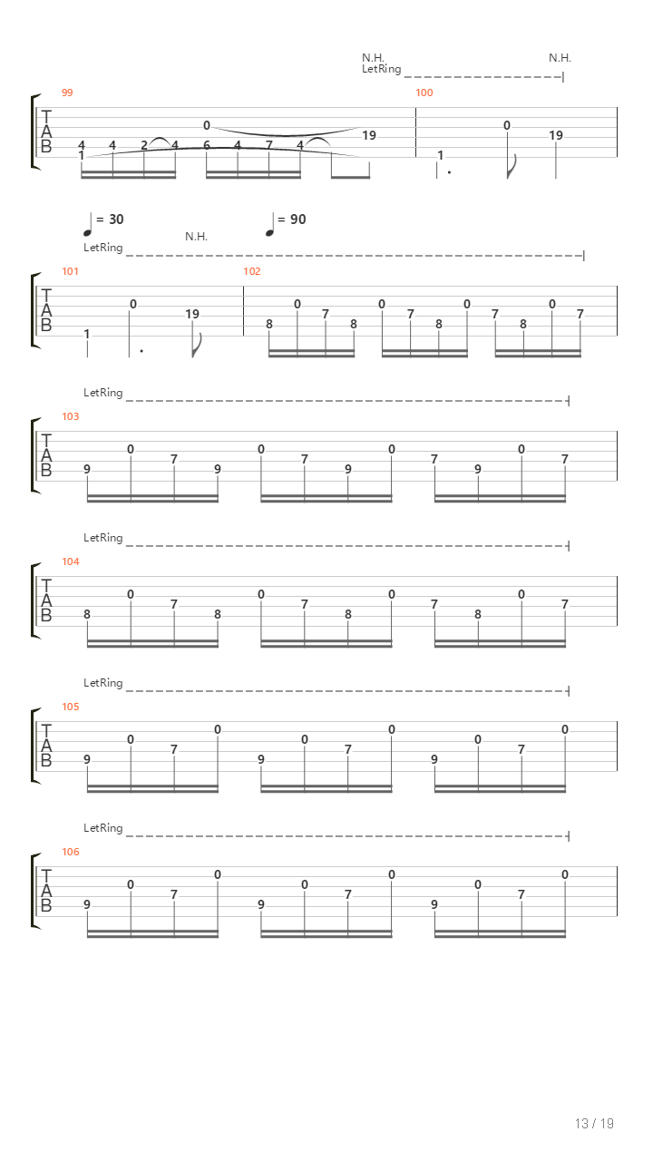 Sonata Para Guitarra Sola Iii La Toccata De Pasquini吉他谱