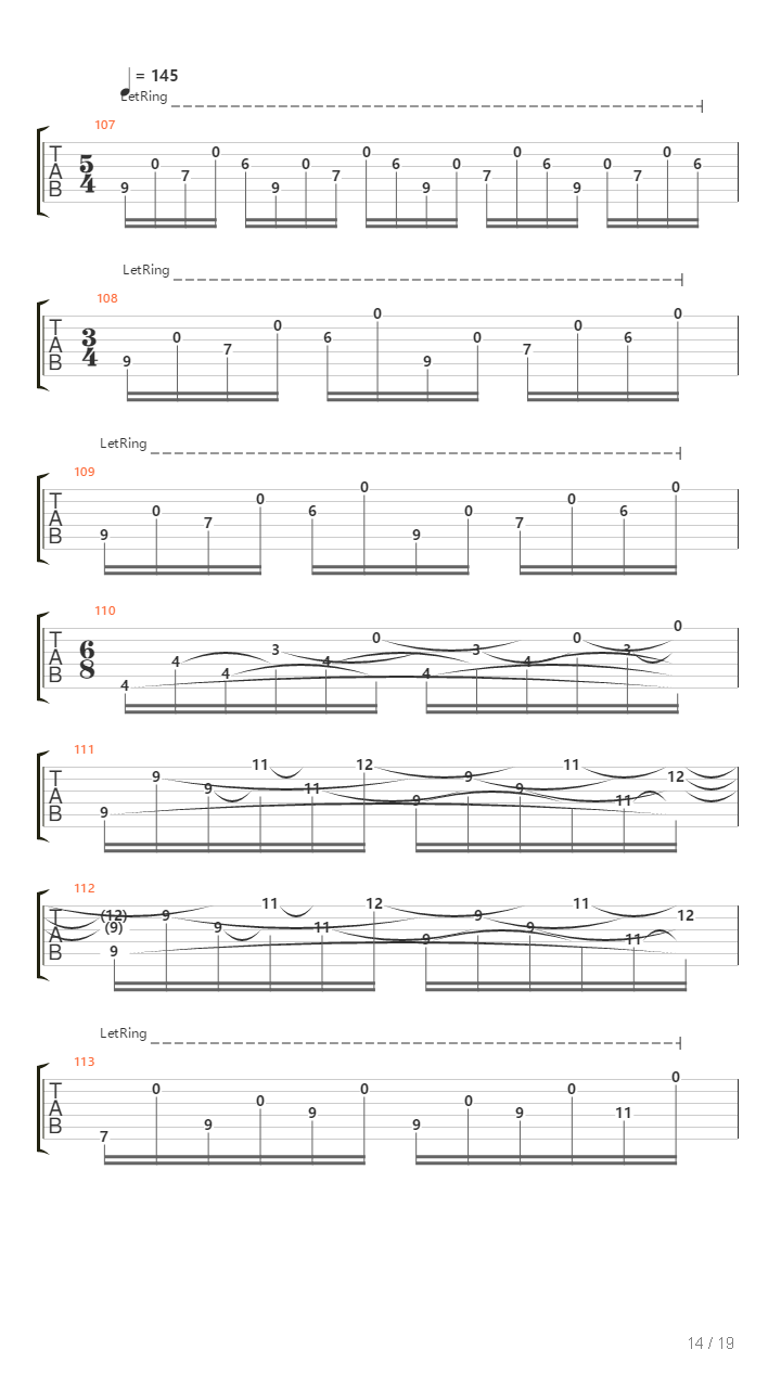 Sonata Para Guitarra Sola Iii La Toccata De Pasquini吉他谱