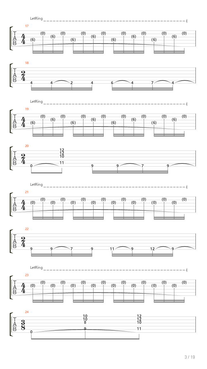 Sonata Para Guitarra Sola Iii La Toccata De Pasquini吉他谱