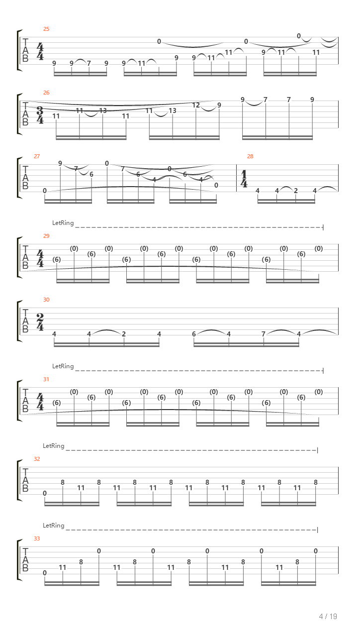 Sonata Para Guitarra Sola Iii La Toccata De Pasquini吉他谱