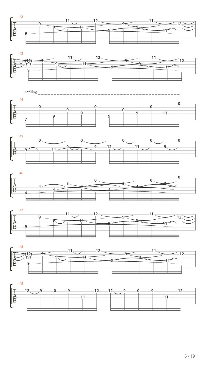 Sonata Para Guitarra Sola Iii La Toccata De Pasquini吉他谱