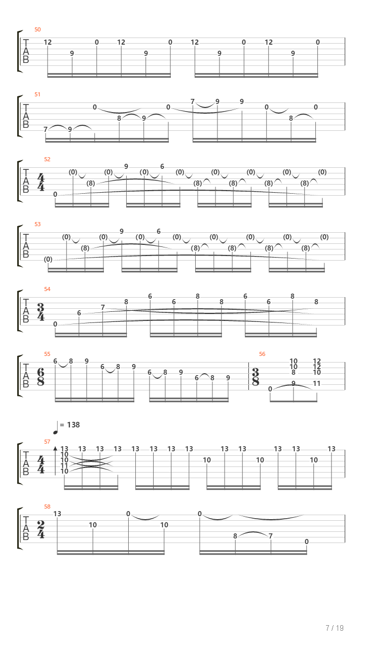 Sonata Para Guitarra Sola Iii La Toccata De Pasquini吉他谱