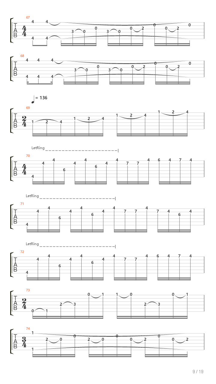 Sonata Para Guitarra Sola Iii La Toccata De Pasquini吉他谱