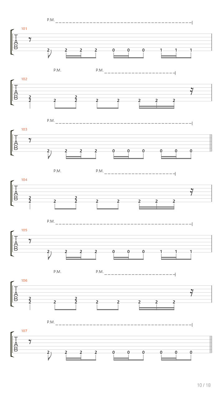 2018吉他谱