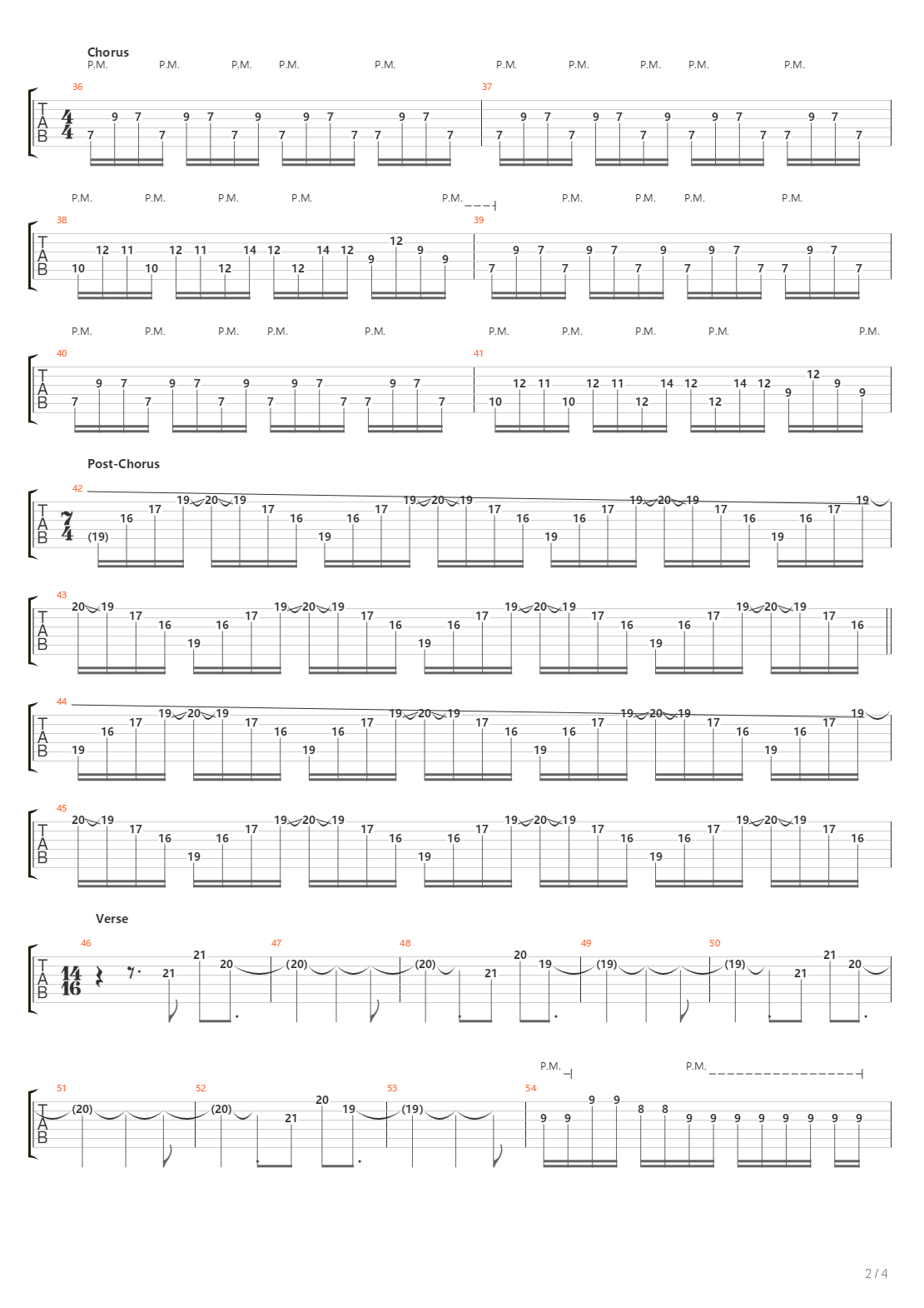 Bilateral吉他谱