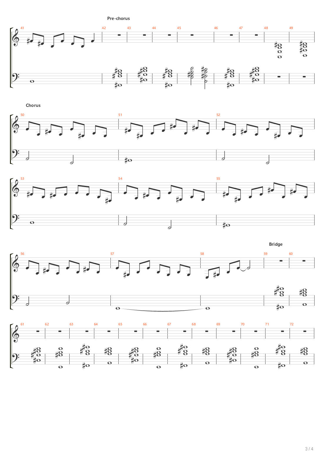 Silver Line吉他谱