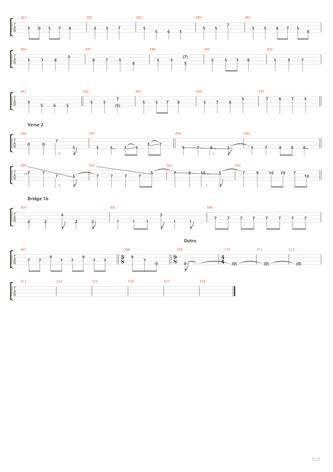 The Czar吉他谱