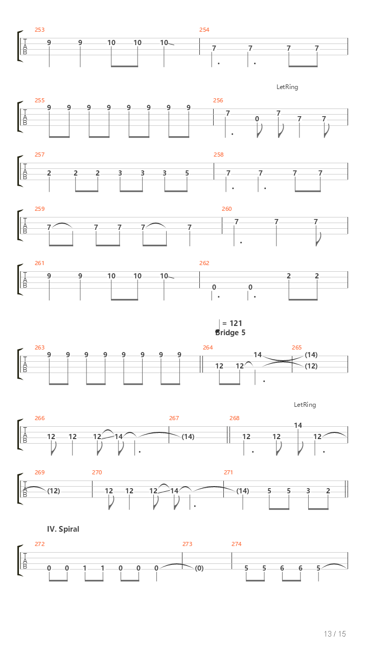 The Czar吉他谱