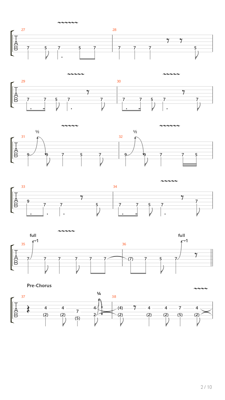 13吉他谱