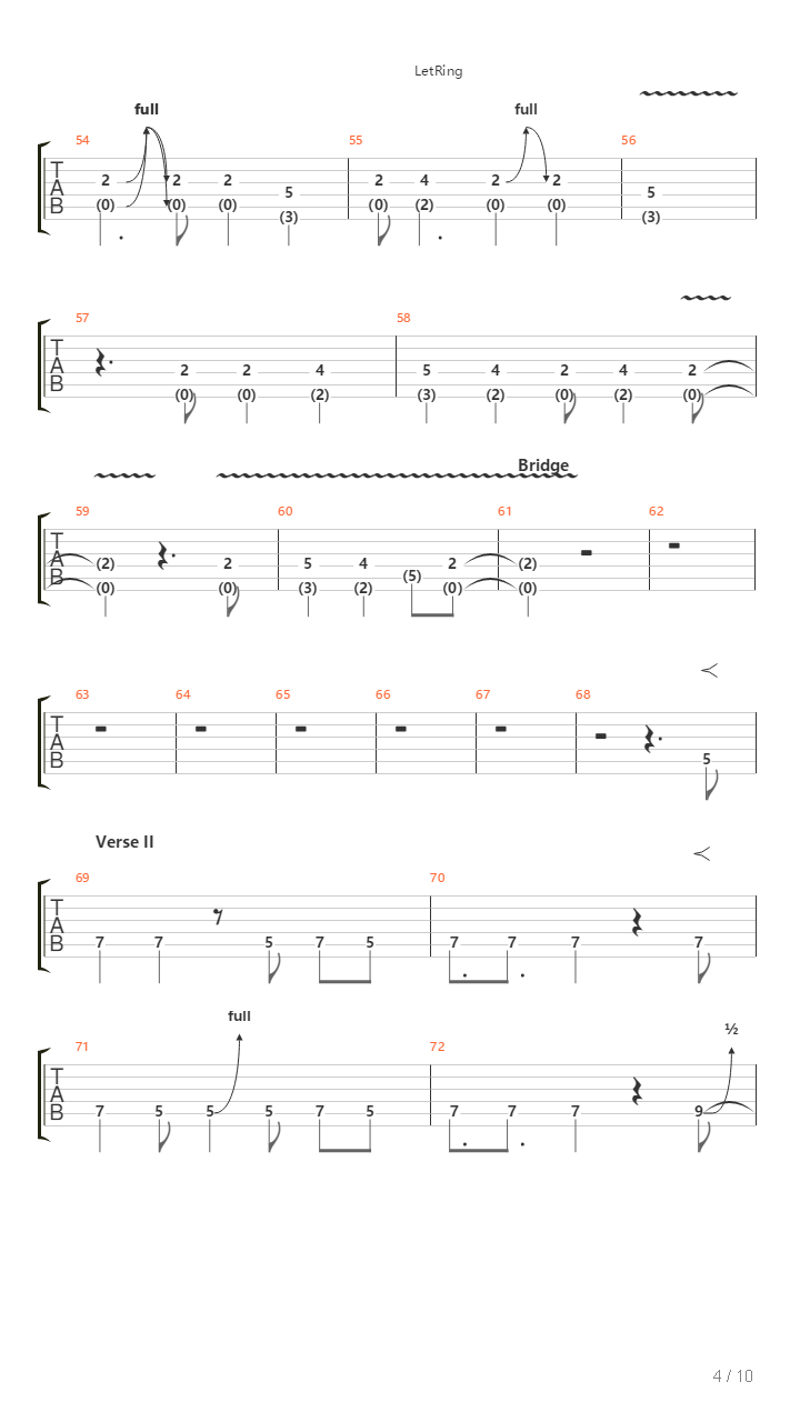 13吉他谱