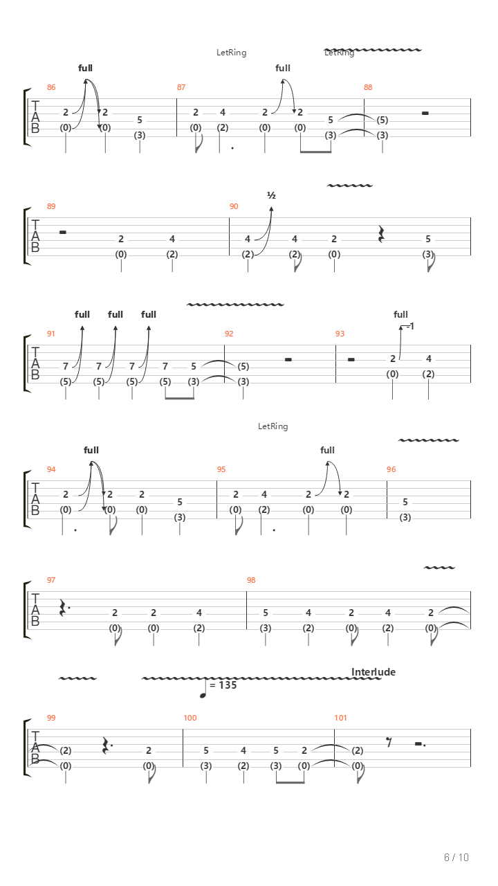 13吉他谱