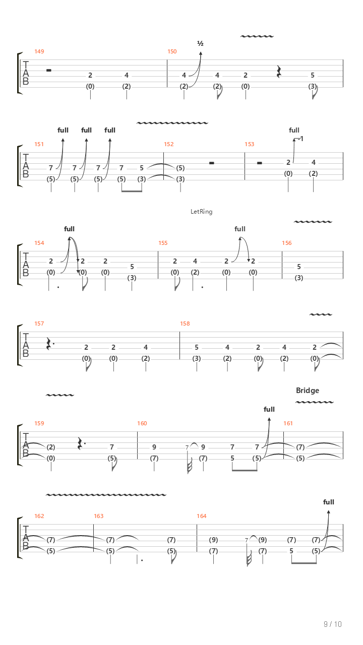 13吉他谱