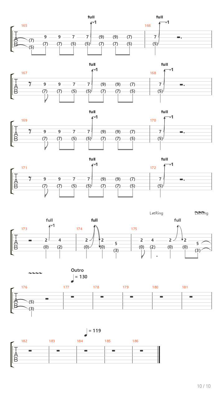 13吉他谱