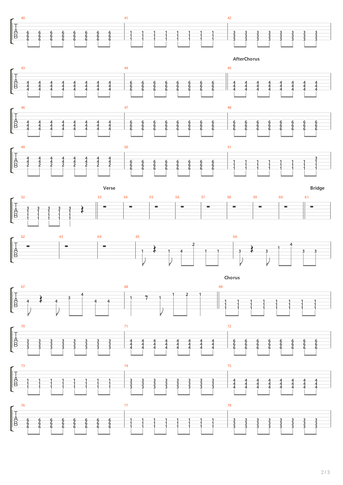 Ga Ga吉他谱