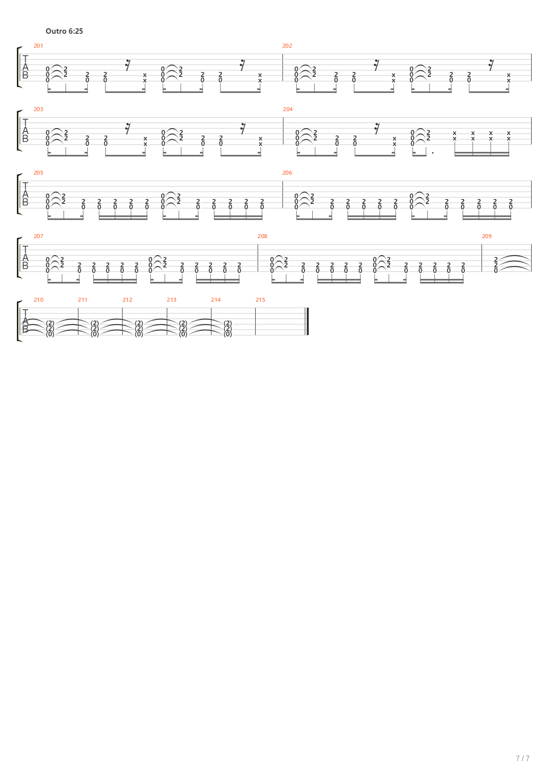 Hell And Back吉他谱