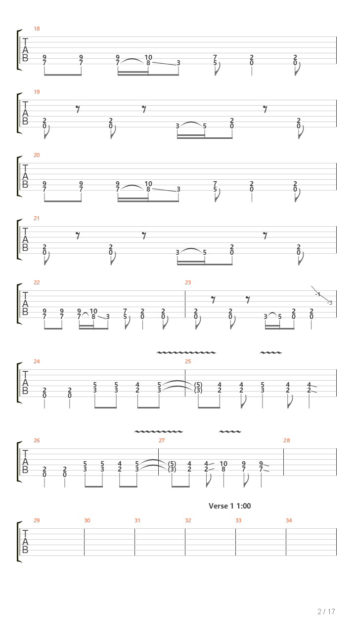 Hell And Back吉他谱